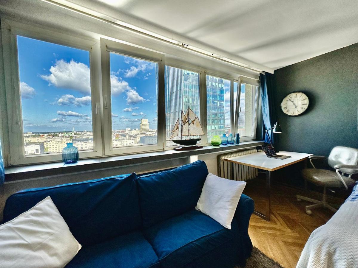 Super Apartament White Warszawa 2X Metro Scisle Centrum Wifi 300 Mbs New ภายนอก รูปภาพ