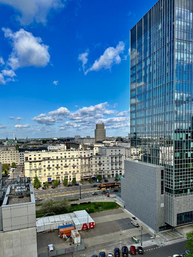 Super Apartament White Warszawa 2X Metro Scisle Centrum Wifi 300 Mbs New ภายนอก รูปภาพ