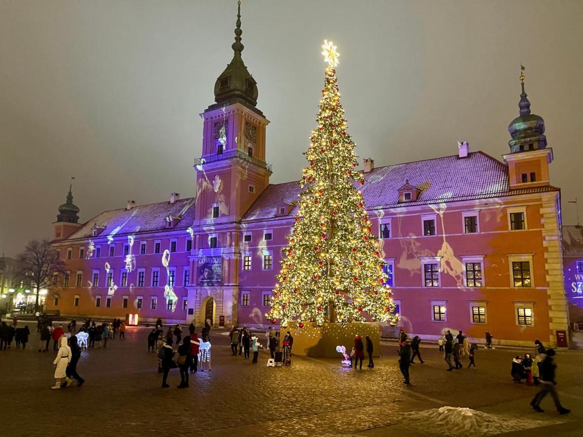 Super Apartament White Warszawa 2X Metro Scisle Centrum Wifi 300 Mbs New ภายนอก รูปภาพ