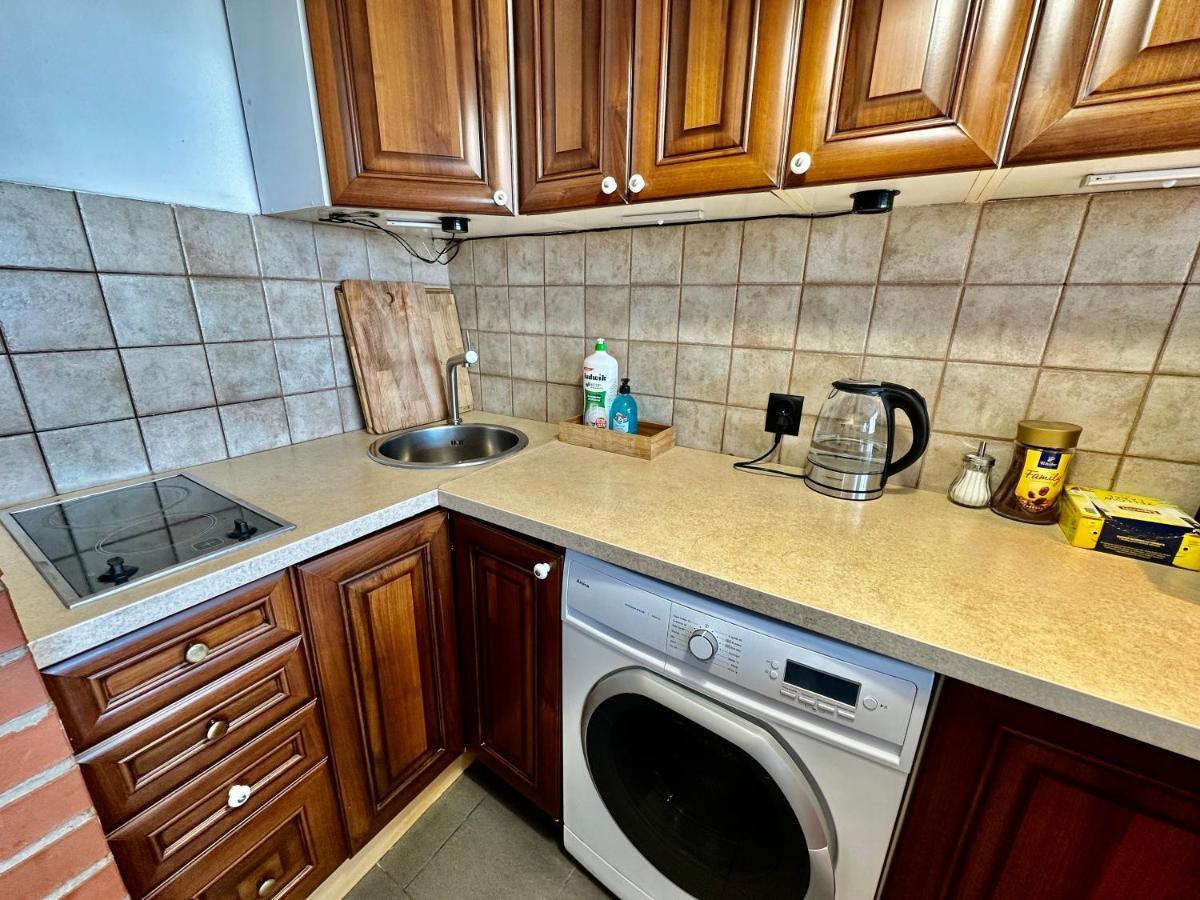 Super Apartament White Warszawa 2X Metro Scisle Centrum Wifi 300 Mbs New ภายนอก รูปภาพ