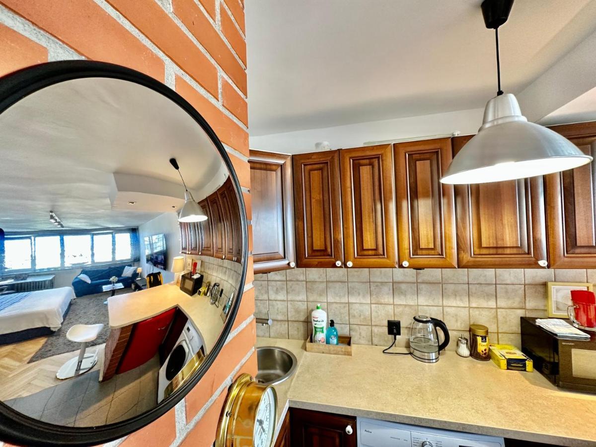 Super Apartament White Warszawa 2X Metro Scisle Centrum Wifi 300 Mbs New ภายนอก รูปภาพ